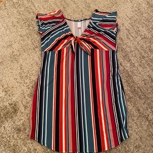 NEW No Boundaries Striped Dress